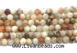 CSS851 15.5 inches 8mm round sunstone beads wholesale