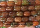 AGBS102 15 inches 13*18mm drum agate gemstone beads wholesale