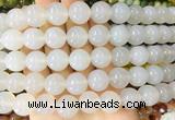 AGBS115 15 inches 14mm round agate gemstone beads wholesale