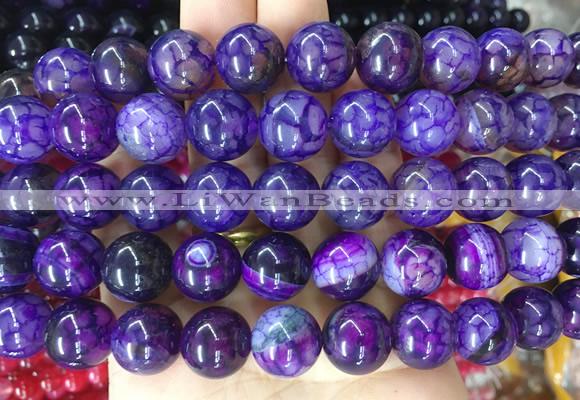 AGBS136 15 inches 14mm round agate gemstone beads wholesale