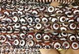 AGBS185 15 inches 10mm round tibetan dzi agate beads wholesale