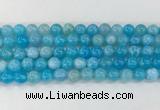 AGBS81 15 inches 8mm round blue fire agate beads wholesale