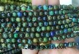 AZBS01 15 inches 6mm round azurite gemstone beads wholesale