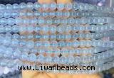 BCBS15 15 inches 6mm round blue chalcedony beads wholesale