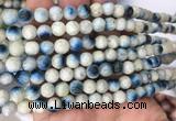 BIBS01 15 inches 6mm round blue ice glacierite stone beads wholesale