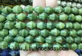 BLBS10 15 inches 10*11mm bell China jade beads wholesale