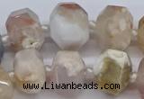 CAA1116 15.5 inches 13*18mm - 15*20mm faceted nuggets sakura agate beads