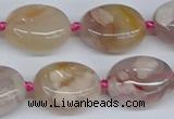 CAA1120 15.5 inches 15*20mm nuggets sakura agate gemstone beads