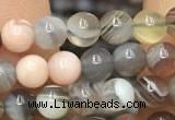 CAA1250 15.5 inches 4mm round Botswana agate beads wholesale