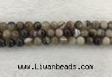 CAA1813 15.5 inches 10mm round banded agate gemstone beads