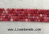 CAA1891 15.5 inches 6mm round banded agate gemstone beads