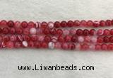 CAA1892 15.5 inches 8mm round banded agate gemstone beads