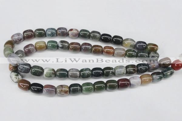 CAA197 15.5 inches 12*14mm drum indian agate beads wholesale