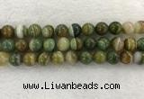 CAA1976 15.5 inches 16mm round banded agate gemstone beads