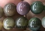 CAA2365 15.5 inches 8mm round Indian agate beads wholesale