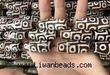 CAA2704 15.5 inches 14*38mm - 16*43mm rice tibetan agate dzi beads