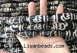 CAA2717 15.5 inches 14*38mm - 16*43mm rice tibetan agate dzi beads