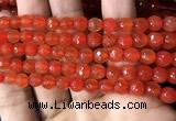 CAA3305 15 inches 6mm faceted round agate beads wholesale