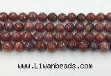 CAA3631 15.5 inches 10mm faceted round Portuguese agate beads