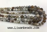 CAA3700 15.5 inches 6mm - 13mm round Botswana agate graduated beads