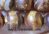 CAA3895 15 inches 10mm round tibetan agate beads wholesale