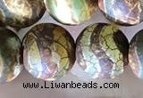 CAA3899 15 inches 10mm round tibetan agate beads wholesale