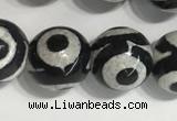 CAA3992 15 inches 10mm round tibetan agate beads wholesale