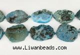 CAA4088 15.5 inches 33*40mm - 38*45mm freeform ocean agate beads