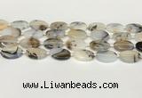 CAA4388 15.5 inches 15*20mm oval Montana agate beads