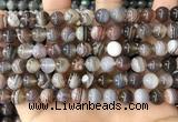 CAA4917 15.5 inches 8mm round Botswana agate beads wholesale