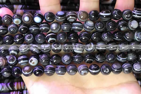 CAA4976 15.5 inches 8mm round Madagascar agate beads wholesale