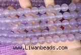 CAA5083 15.5 inches 10mm round purple agate beads wholesale