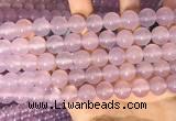 CAA5084 15.5 inches 12mm round purple agate beads wholesale