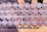 CAA5086 15.5 inches 16mm round purple agate beads wholesale