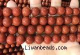 CAA5103 15.5 inches 14mm round red agate gemstone beads