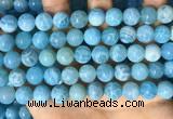 CAA5144 15.5 inches 10mm round dragon veins agate beads wholesale