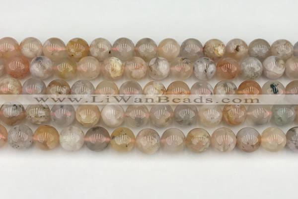 CAA5282 15.5 inches 10mm round sakura agate gemstone beads