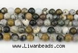 CAA5332 15.5 inches 10mm round ocean agate beads wholesale