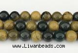 CAA5335 15.5 inches 14mm round ocean agate beads wholesale