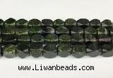 CAA5377 15.5 inches 10*12mm - 11*16mm faceted nuggets agate beads