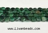 CAA5378 15.5 inches 10*12mm - 11*16mm faceted nuggets agate beads