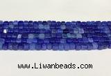 CAA5384 15.5 inches 6*7mm - 8*8mm nuggets agate gemstone beads