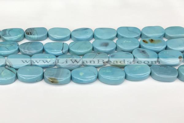 CAA5402 15.5 inches 15*20mm nuggets agate gemstone beads