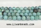 CAA5421 15.5 inches 14mm round agate gemstone beads