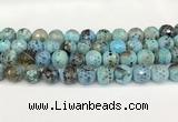 CAA5422 15.5 inches 14mm faceted round agate gemstone beads