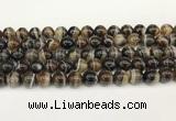 CAA5433 15.5 inches 12mm round agate gemstone beads