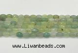 CAA5467 15.5 inches 8*12mm faceted rice agate beads