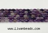 CAA5476 15.5 inches 8*12mm faceted rice agate beads