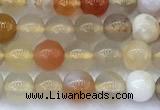 CAA5905 15 inches 4mm round colorful agate gemstone beads