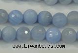 CAA738 15.5 inches 12mm faceted round blue lace agate beads wholesale